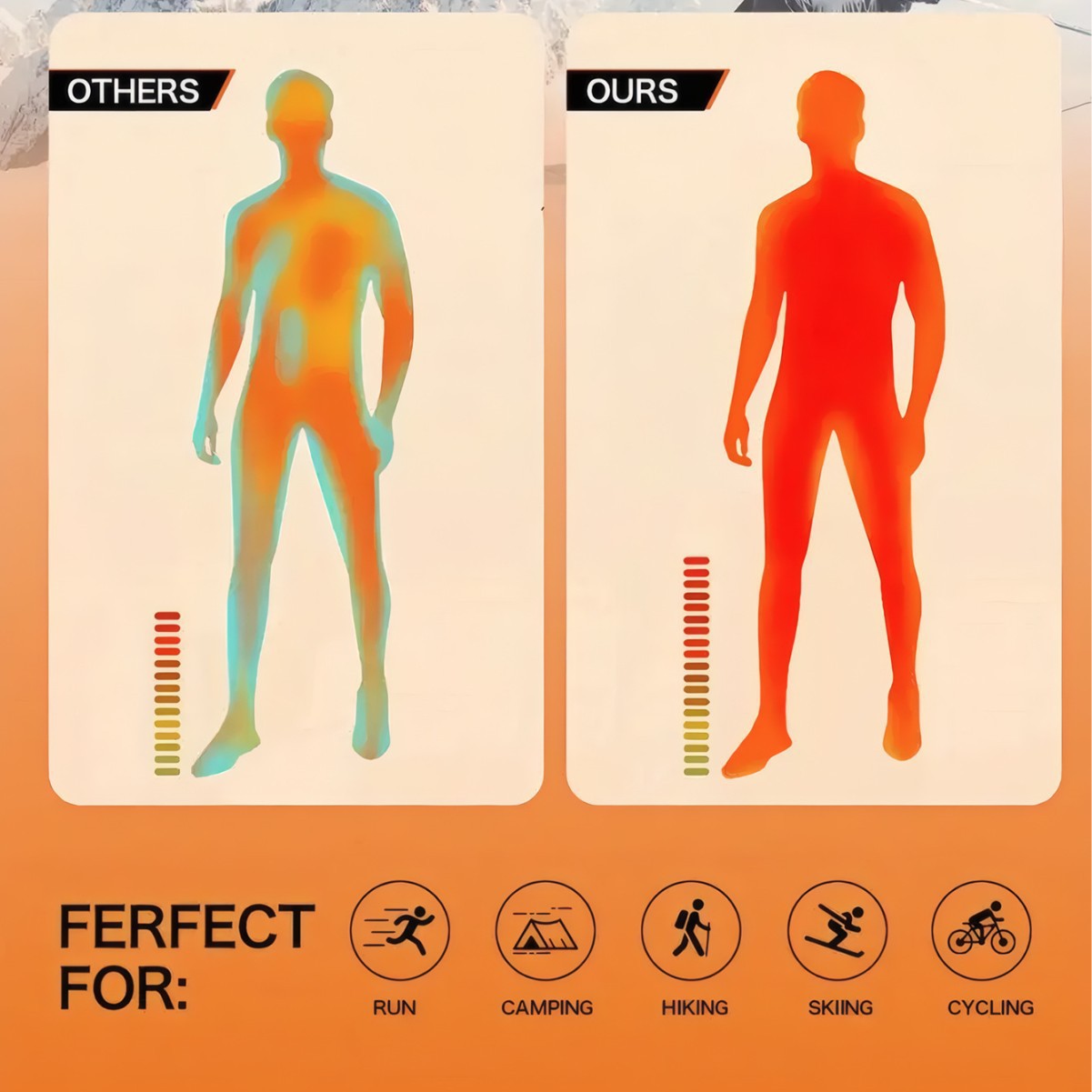 Зимний мужской флисовый спорти – обзор и цена Compression Long Pant