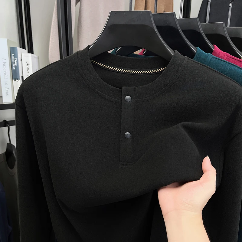 Мужской свободный пуловер-хенл – обзор и цена Thermal Long John