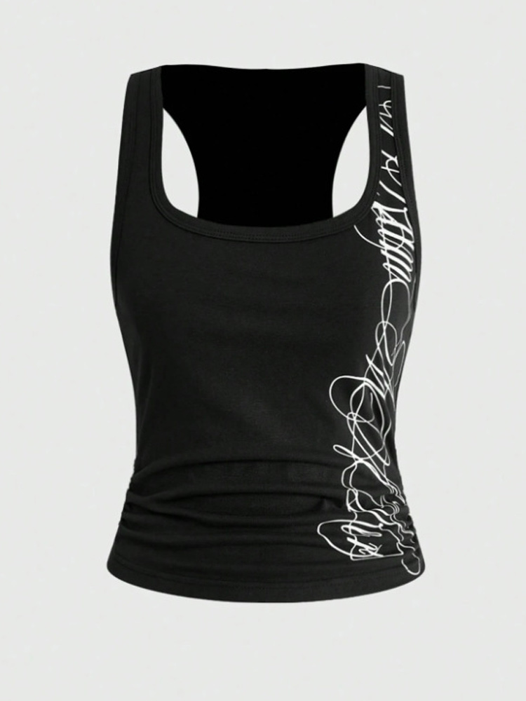 Летний женский комплект в стил – обзор и цена Suspender Tank Top