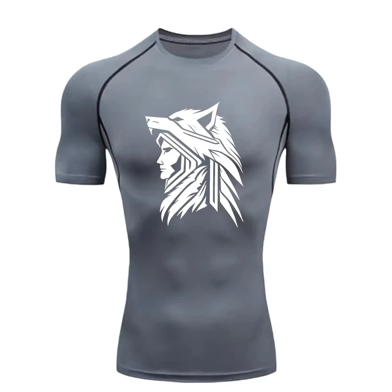 Мужская спортивная футболка Wo – обзор и цена Compression Shorts Athletes