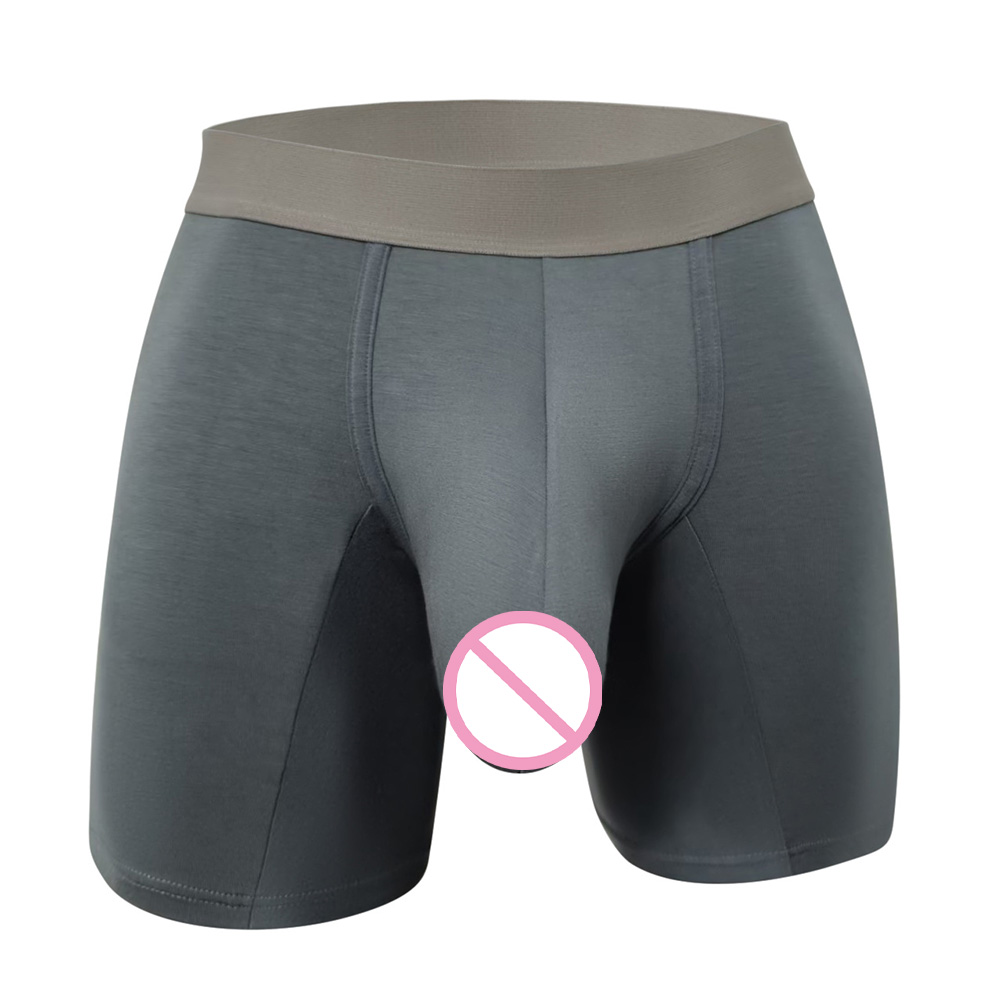 Мужские боксеры из модала с дл – обзор и цена Long Leg Trunk Men